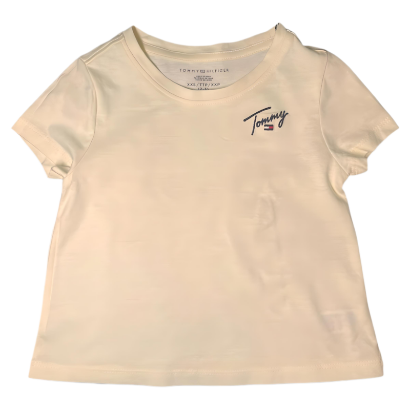 Camiseta Infantil Tommy Hilfiger Original - Bordada