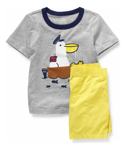 Conjunto Kit Body Carters Bebê 2 Peças Calça E Body Original