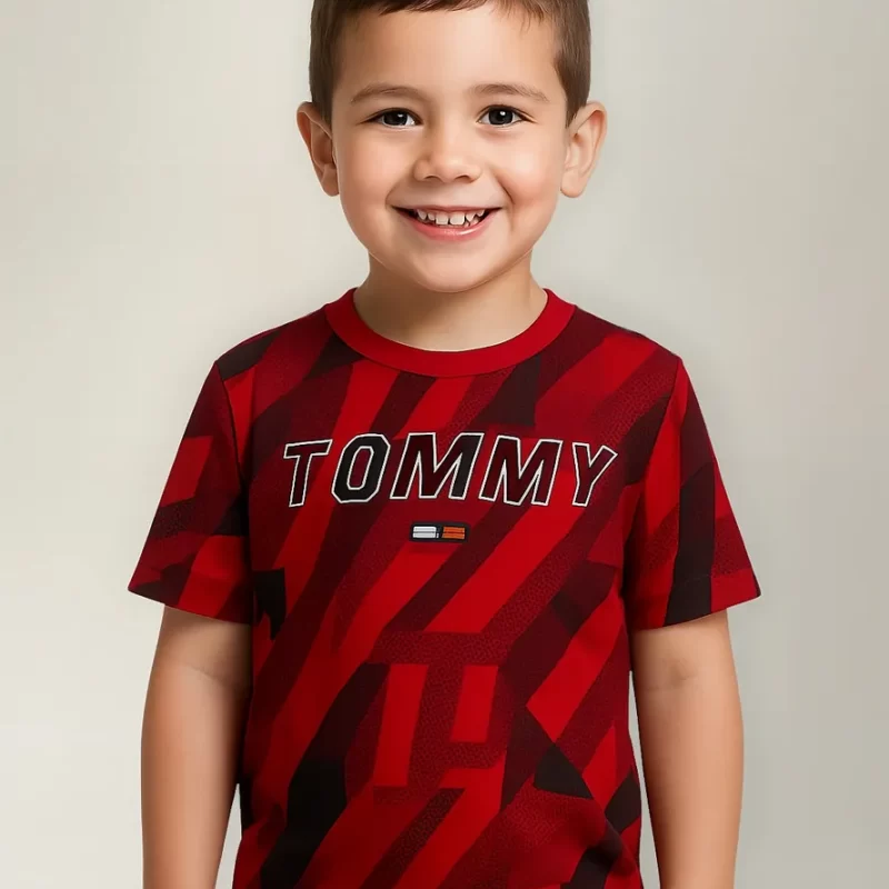 Camiseta Infantil Tommy Hilfiger Menino Importada Eua