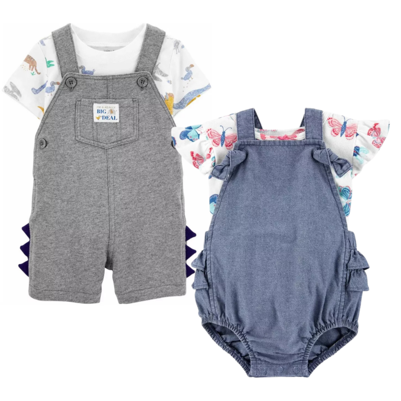 Conjunto Carters Bebê Menina Menino 2 Peças Importado Eua