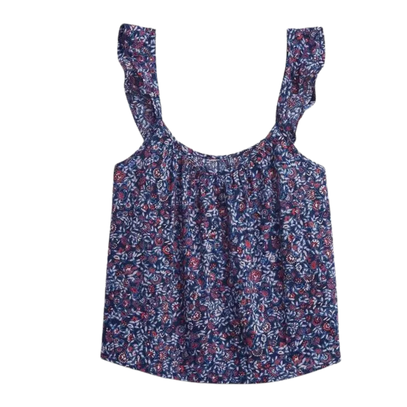 Blusa Gap Feminina/ Bata Feminina Floral Original Regata