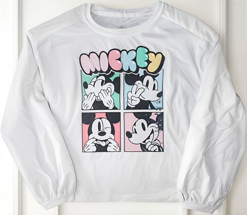 Camiseta Infantil Disney Orlando Original Menina Manga Longa
